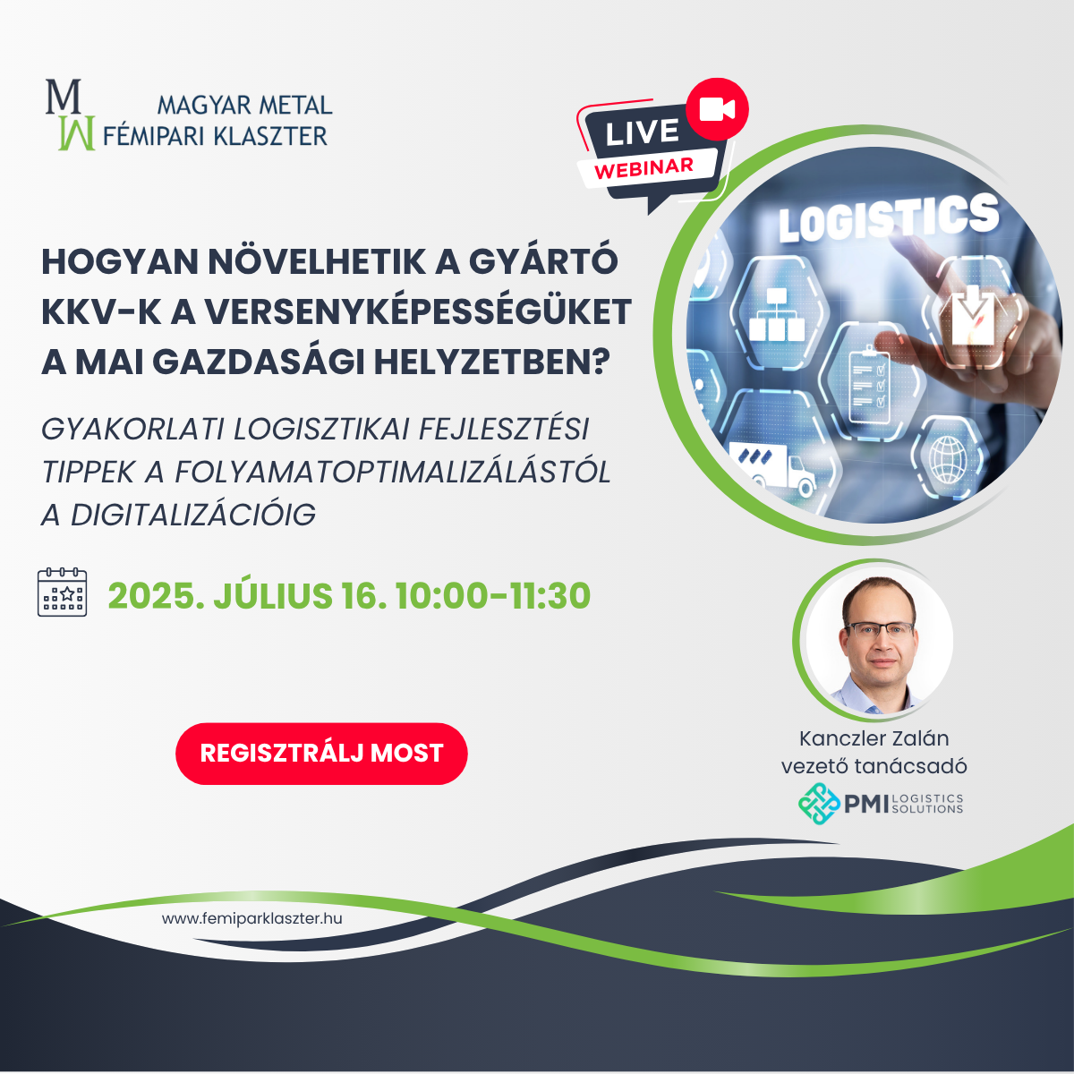 WEBINAR: Hogyan növelhetik a gyártó KKV-k a versenyképességüket a mai gazdasági helyzetben?