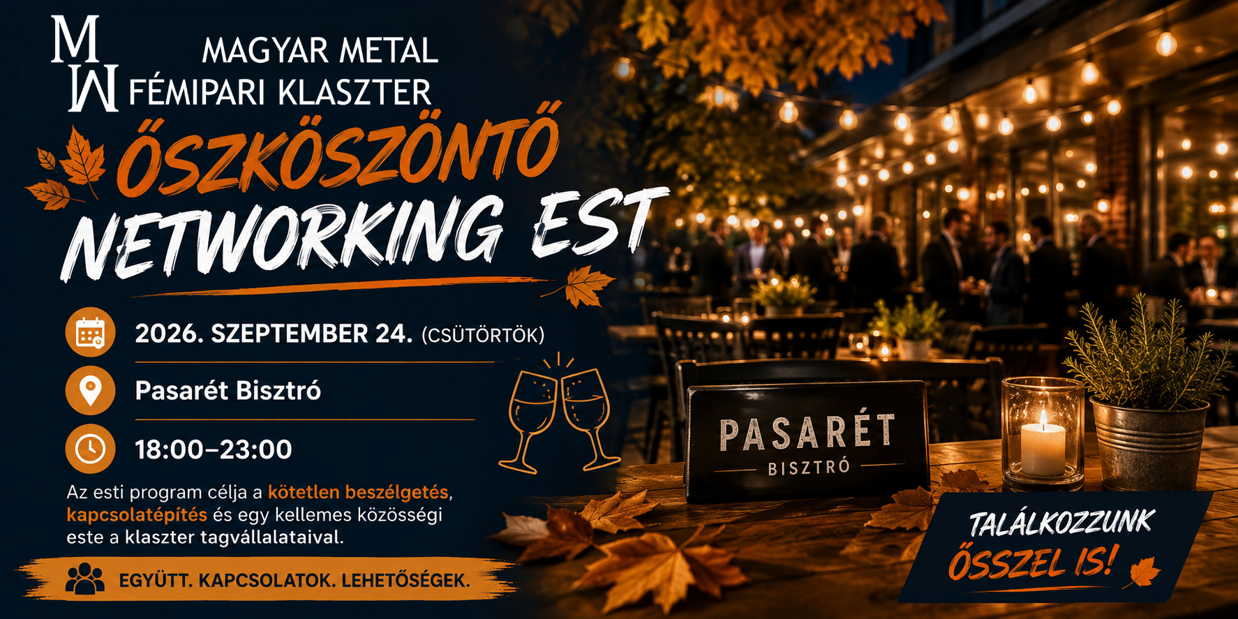 Őszköszöntő Networking Est